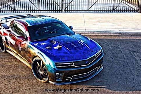 Kelly Fromm's Military Tribute Camaro Burnt to the Ground On Sept 11
