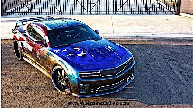 Kelly Fromm's Military Tribute Camaro Burnt to the Ground On Sept 11