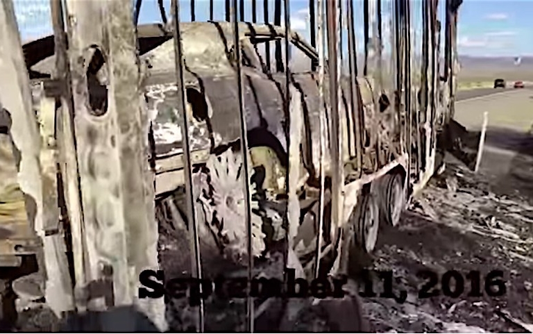 Kelly Fromm's Military Tribute Camaro Burnt to the Ground On Sept 11