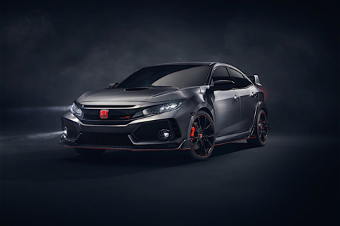 The New Honda Civic Type R Prototype Debuts in Paris