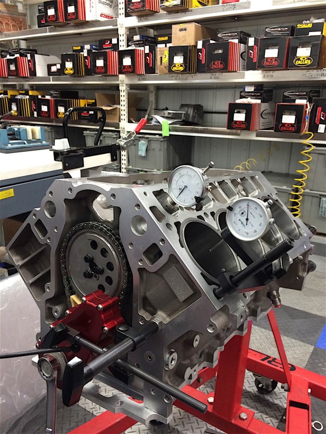 DEGREEING THE CAM - ASSEMBLY