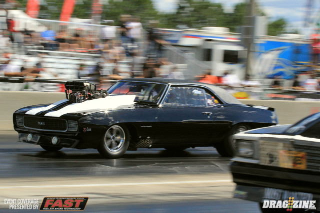 Jerry Gunter has his new combo solidly in the middle of Procharger Pro 275 with a 4.73. He will be looking to improve later but in is in.