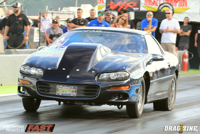 Odessa, Florida resident Troy Fredrickson put his Pro Fab Performance Plus Built Camaro at tenth in Ultimate Street running a 5.17 at  135 MPH. He runs an LS based engine in the car.