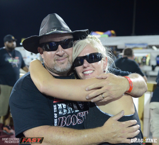 Donald Long and Stephanie Sapp have been working their tails off all weekend long to make this event go off without a hitch.