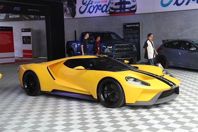 The Ford GT's 7-speed dual-clutch automatic transmission may make an appearance in the Shelby GT350 Mustangs.