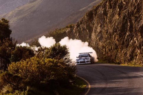 Video: Mad Mike Whiddett Drifts South Africa's Franschhoek Pass