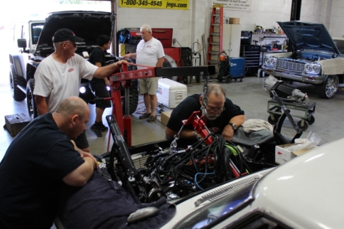 Motor Milestone: Dropping The LT4 Crate Engine In Larry Dixon's Nova