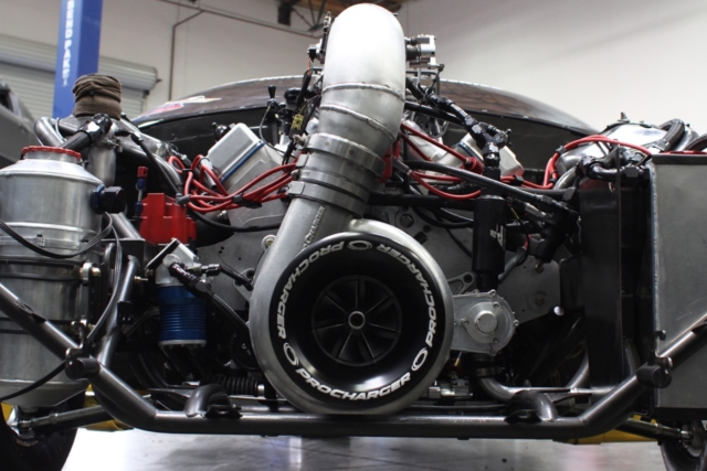 Boost comes from ProCharger’s F3-121 supercharger which stuffs more than 51 lbs of boost into the Late Model Engines small-block LSX. We also utilized ProCharger’s new boost ring for the 121.