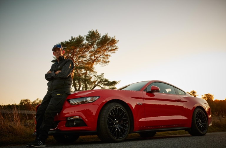 Old Guys Rule! 97-year-old Swede Drives A New Mustang