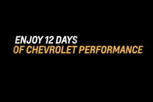 12 Days Of Chevrolet Performance: Extended Black Friday Sale