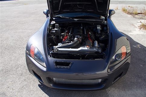 Bernard's LS Swapped And Boosted Honda S2000