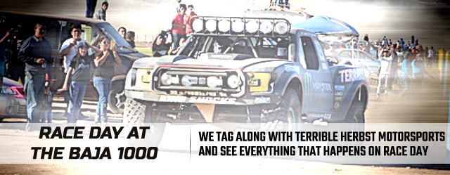 Baja 1000: Race Day Down The Peninsula With Terrible Herbst