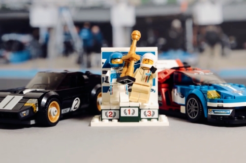 Commemorating The Ford Le Mans Victories In Lego Bricks