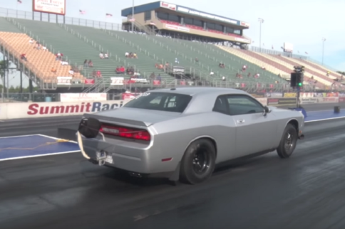 Video: This Dodge Challenger Traded Its Hemi For A Turbo LSX