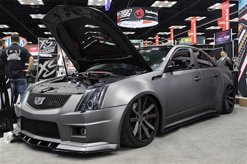 The Owner Of XS Power Batteries Shows Off His 2014 CTS-V At PRI