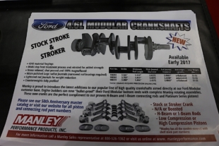 PRI 2016: Manley Performance Modular Cranks