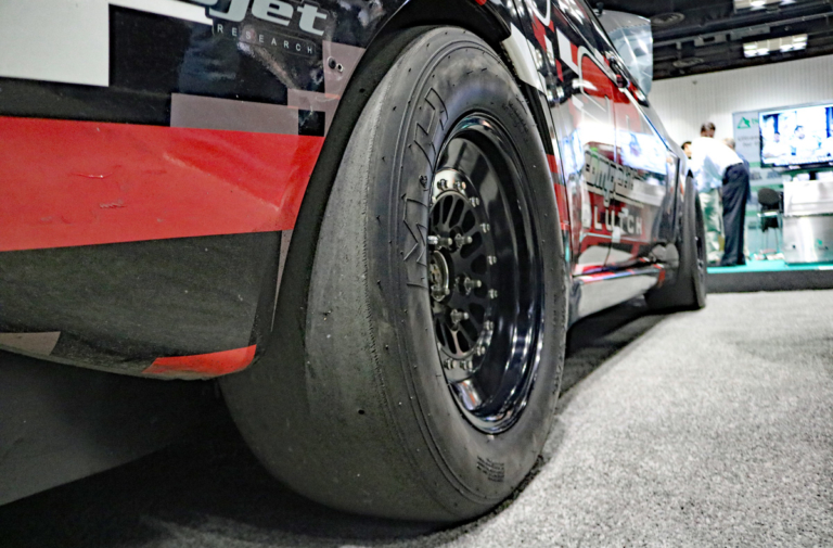 English Racing's Drag-Prepped 1,100 HP Evo X At PRI 2016