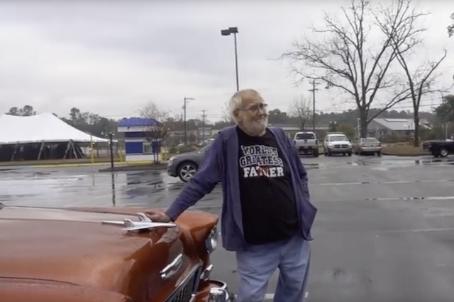 Video: Angry Grandpa's New '55 Chevy Christmas Present