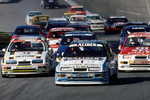 Video: Ferocious Sierra Cosworths Battle at Brands