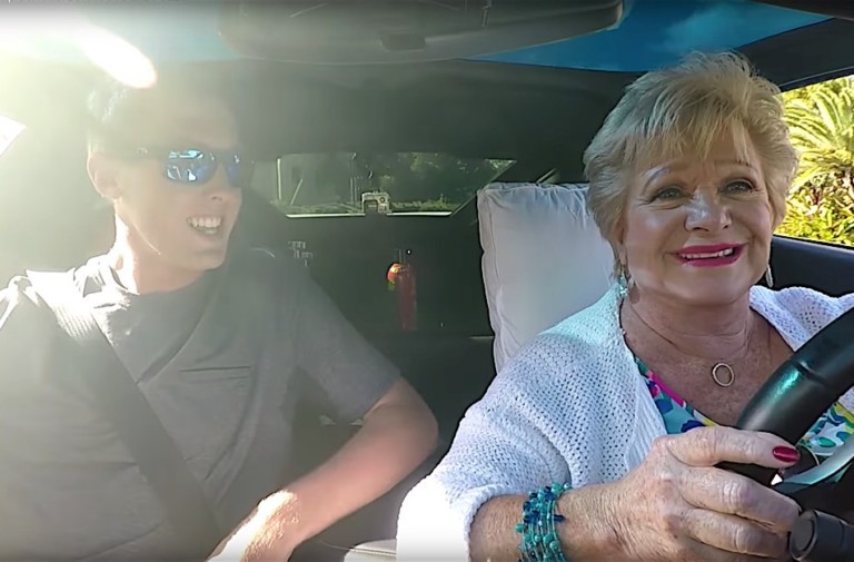 Video: Grandma Does A Burnout & Hits 120mph In 900hp Corvette