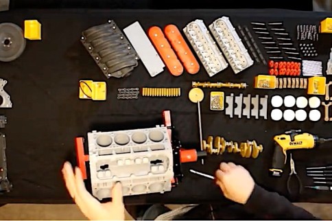Video: This 3D-Printed LS3 Looks Like It Could Actually Run