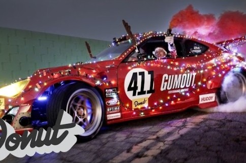 Video: Yule Tide Meets Yule Slide: Santa Gets Ride-Along With Tuerck
