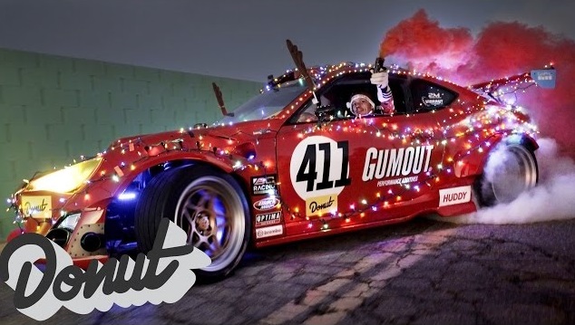 Video: Yule Tide Meets Yule Slide: Santa Gets Ride-Along With Tuerck