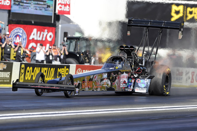 Top Fuel racer Scott Palmer, the former