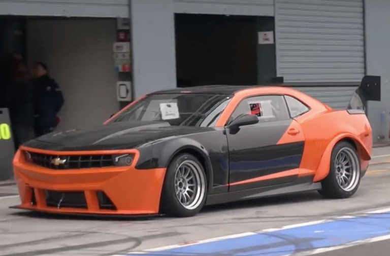 Video: Brutal Camaro SS In Car Video On Track