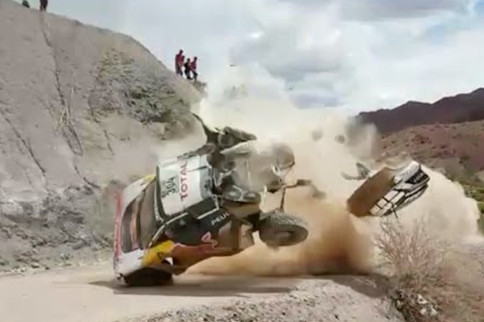 Dakar 2017 Video: Up Close And Personal With A Stage 4 Crash