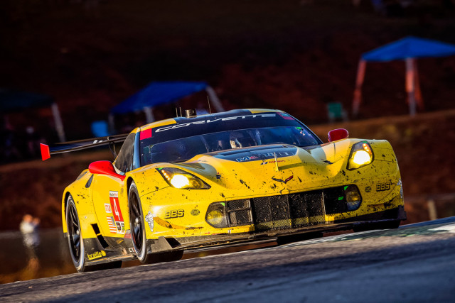 The #4 Chevrolet Corvette Racing C7.R, 