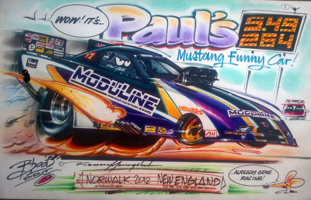 CARtoon Moduline funny car