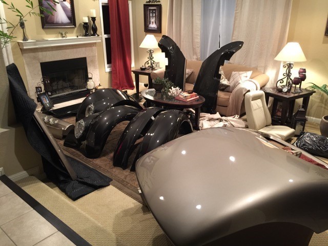 Each panel and part was individually prepped and painted for a premium final finish.