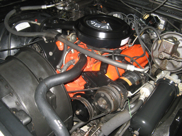 1971 Monte Carlo SS engine