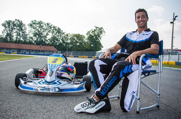 Video: Daniel Ricciardo Tests the Ricciardo Kart!