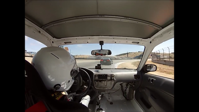 Video: Can a Nimble Civic Take on a Z06 at Laguna Seca?