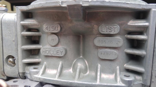 Holley Carburetor