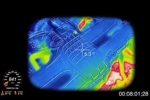 Video: Watch A Frozen Engine Warm Up Using A Thermal Camera