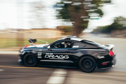 Drift Pursuit: Police Mustang Chases Down Bimmer Bandit
