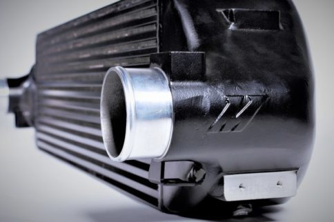 New Focus RS Intercooler Upgrade Ready For Testing