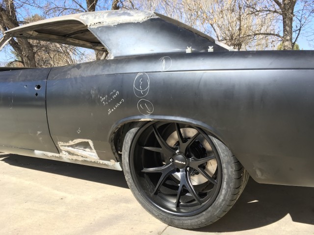 1966 Chevelle quarter panel