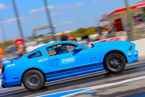 Shelby Driver Averts Crash After Crazy Drag Strip Spin