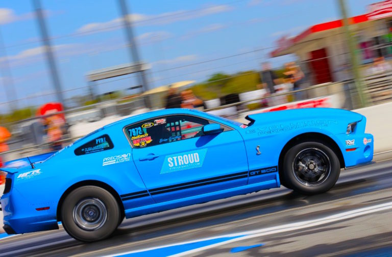 Shelby Driver Averts Crash After Crazy Drag Strip Spin