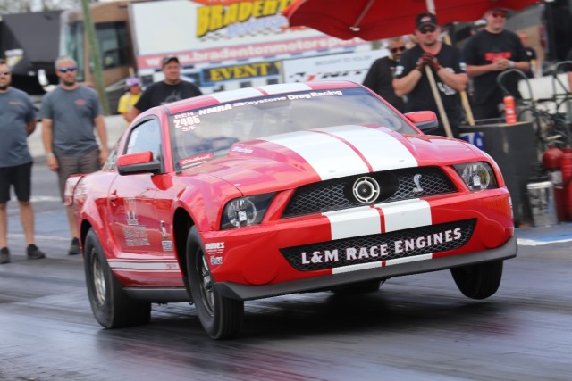 It wasn’t easy, but Dom Didonato put together a consistent race to top the highly competitive Renegade class. "This last weekend at the NMRA season opener at Bradenton Motorsports Park in beautiful Florida was such a roller coaster. We ended last year rolling a consistent, well running, FAST racecar on the trailer. "What we rolled off the trailer Thursday was anything but. Fighting traction issues Thursday and Friday, we couldn't even get off the starting line," he said. "Saturday, we got that fixed and get off the line, only to have it shut down before we even shifted." Clearly he got it together to run the table.