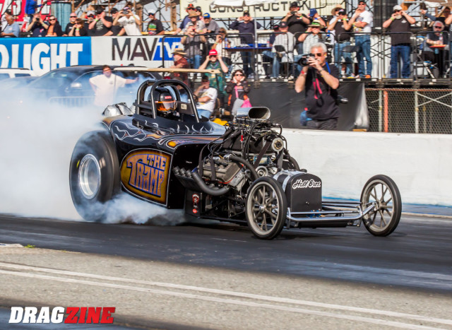 Bryan Hall in the Tramp AAFA captured the win on Monday
