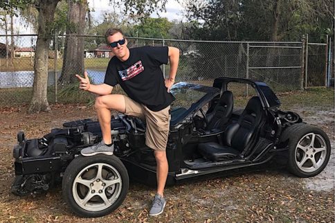 Cleetus McFarland's New Stripped-Down C5 Corvette Project Car/Kart