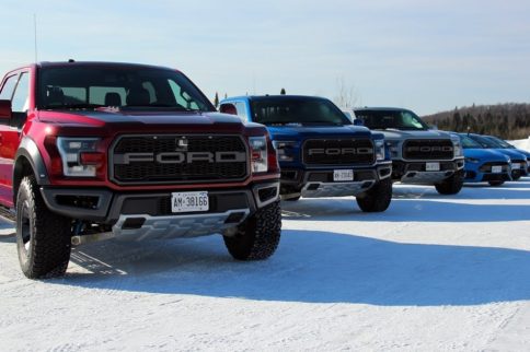 Video: Driving The F-150 Raptor & Focus RS In Snow