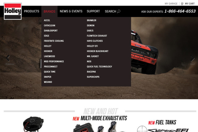 Holley brands