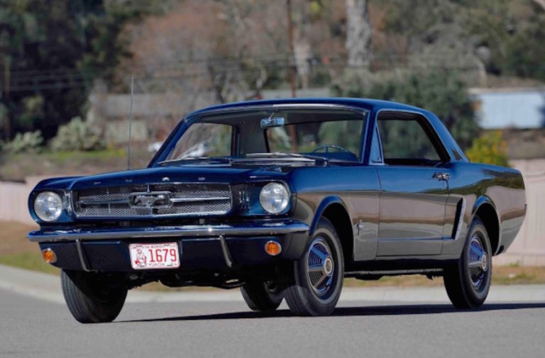 The First Serialized Mustang Hardtop Up For Auction