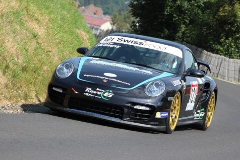 Video: Grazing Guardrails in a Tuned Porsche GT2